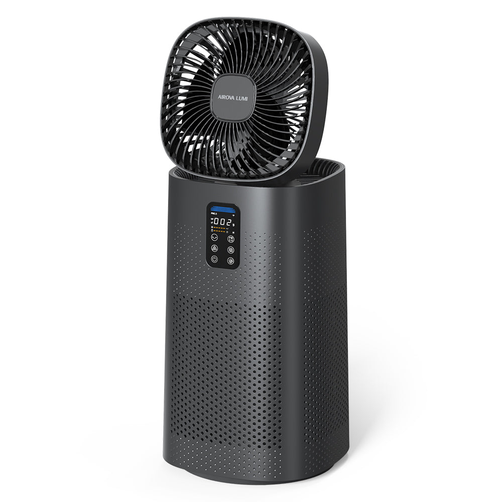 AIROVA LUMI Air Purifier & Fan for Home